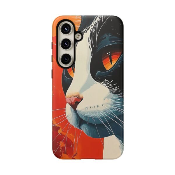 Cat Art Phone Case for iPhone and Samsung Galaxy - Cell Phone Case - Image 92