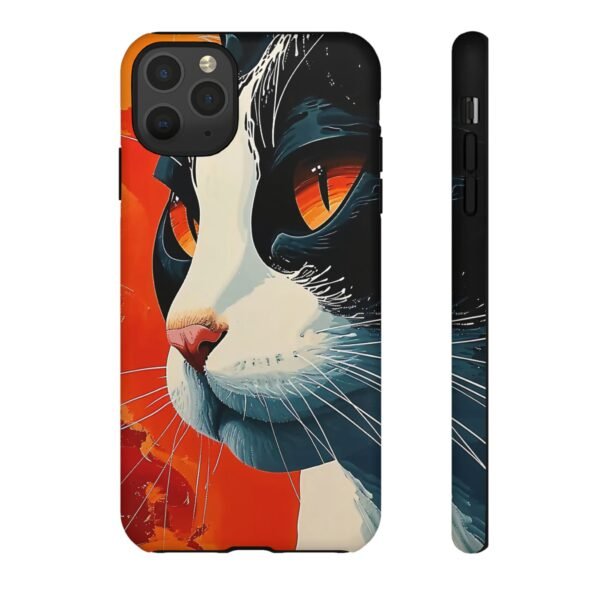 Cat Art Phone Case for iPhone and Samsung Galaxy - Cell Phone Case - Image 28