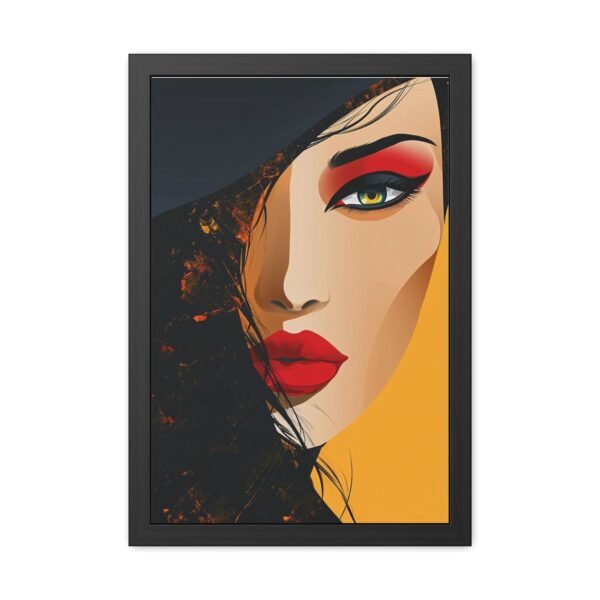 Bold Abstract Portrait Poster, Modern Feminine Art for Bedroom, Living Room, or Office Decor - Image 9