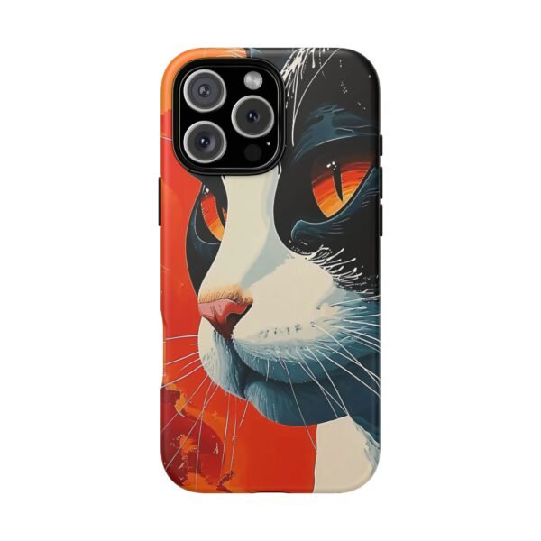 Cat Art Phone Case for iPhone and Samsung Galaxy - Cell Phone Case - Image 101