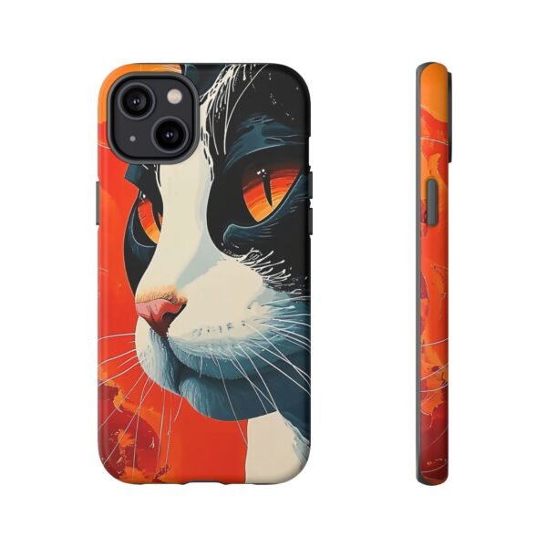 Cat Art Phone Case for iPhone and Samsung Galaxy - Cell Phone Case - Image 72