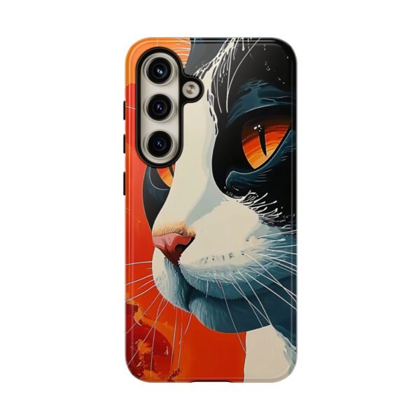 Cat Art Phone Case for iPhone and Samsung Galaxy - Cell Phone Case - Image 89