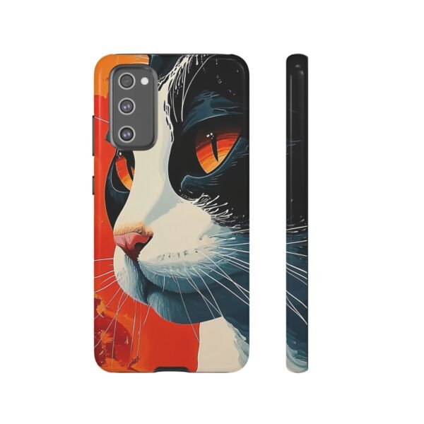 Cat Art Phone Case for iPhone and Samsung Galaxy - Cell Phone Case - Image 57