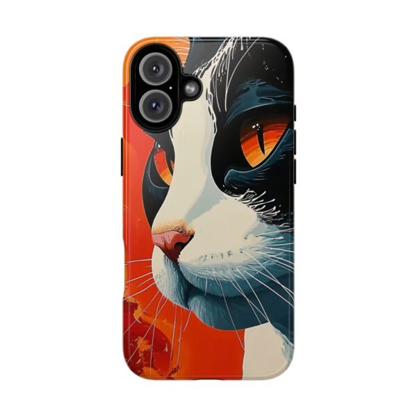 Cat Art Phone Case for iPhone and Samsung Galaxy - Cell Phone Case - Image 97