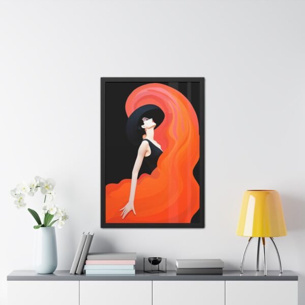 Elegant Fashion Illustration Poster - Modern Woman Wall Art for Home, Office Decor - Image 4