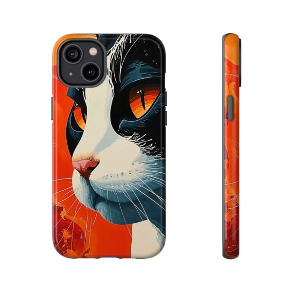 Cat Art Phone Case for iPhone and Samsung Galaxy - Cell Phone Case - Image 71