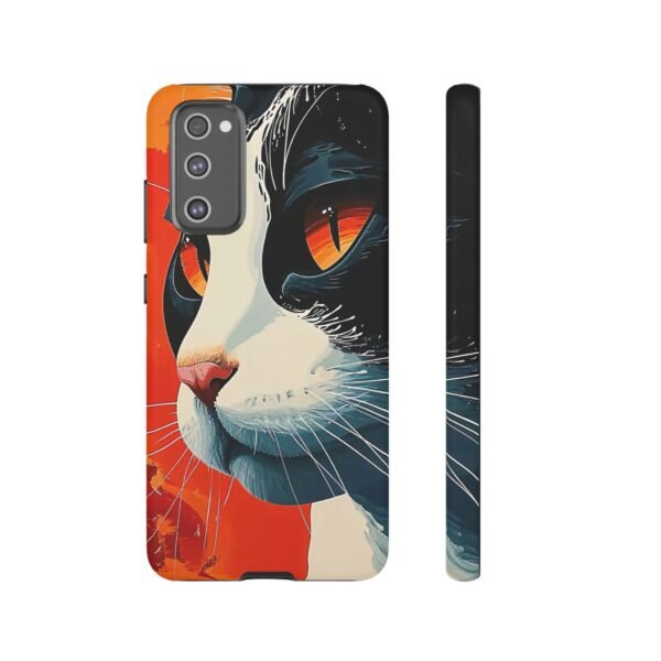 Cat Art Phone Case for iPhone and Samsung Galaxy - Cell Phone Case - Image 58