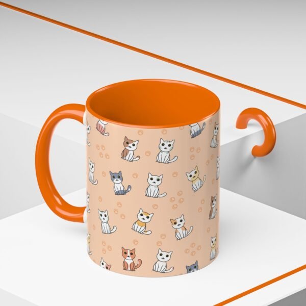 Cat Design Coffee Mug, Cute Kitty Mug - Animal Lover Gift - Image 8