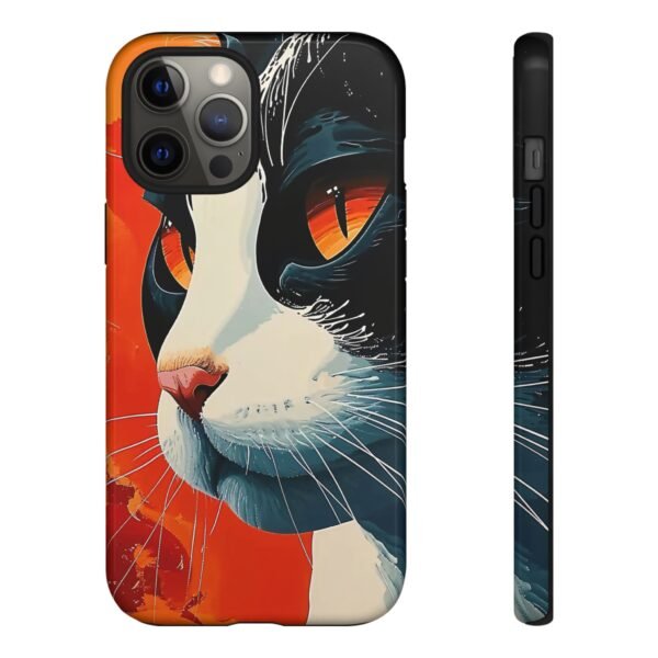 Cat Art Phone Case for iPhone and Samsung Galaxy - Cell Phone Case - Image 41