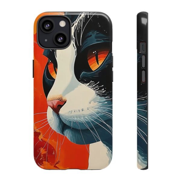 Cat Art Phone Case for iPhone and Samsung Galaxy - Cell Phone Case - Image 43