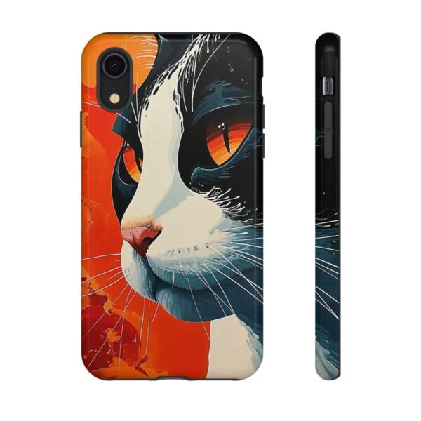 Cat Art Phone Case for iPhone and Samsung Galaxy - Cell Phone Case - Image 11