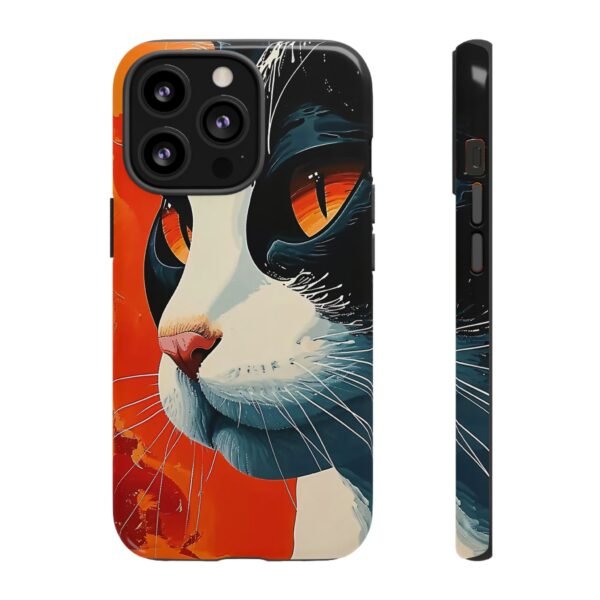 Cat Art Phone Case for iPhone and Samsung Galaxy - Cell Phone Case - Image 47