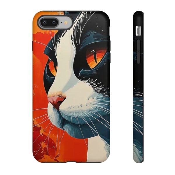 Cat Art Phone Case for iPhone and Samsung Galaxy - Cell Phone Case - Image 8