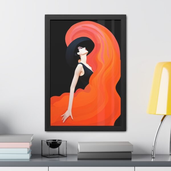 Elegant Fashion Illustration Poster - Modern Woman Wall Art for Home, Office Decor - Image 10