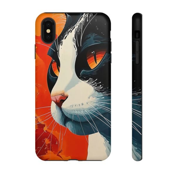 Cat Art Phone Case for iPhone and Samsung Galaxy - Cell Phone Case - Image 16