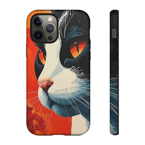 Cat Art Phone Case for iPhone and Samsung Galaxy - Cell Phone Case - Image 40