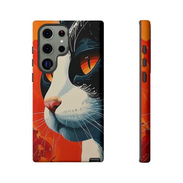 Cat Art Phone Case for iPhone and Samsung Galaxy - Cell Phone Case - Image 80