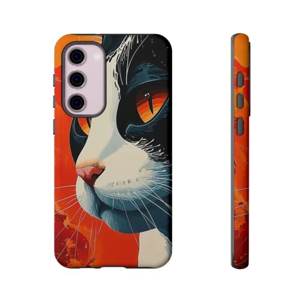 Cat Art Phone Case for iPhone and Samsung Galaxy - Cell Phone Case - Image 78