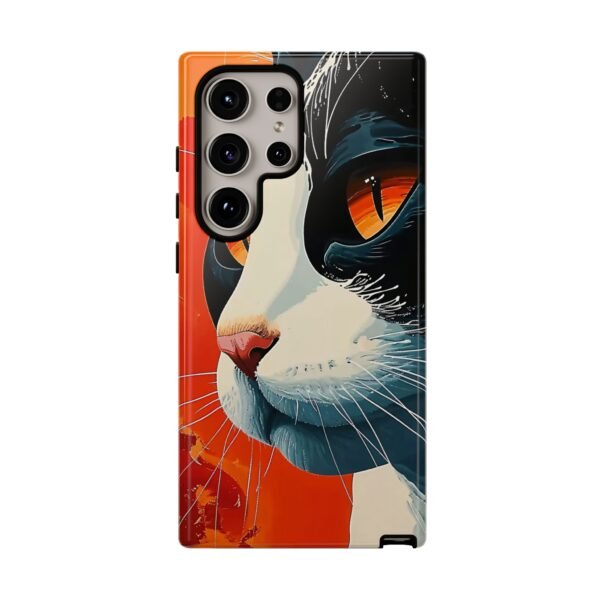 Cat Art Phone Case for iPhone and Samsung Galaxy - Cell Phone Case - Image 93