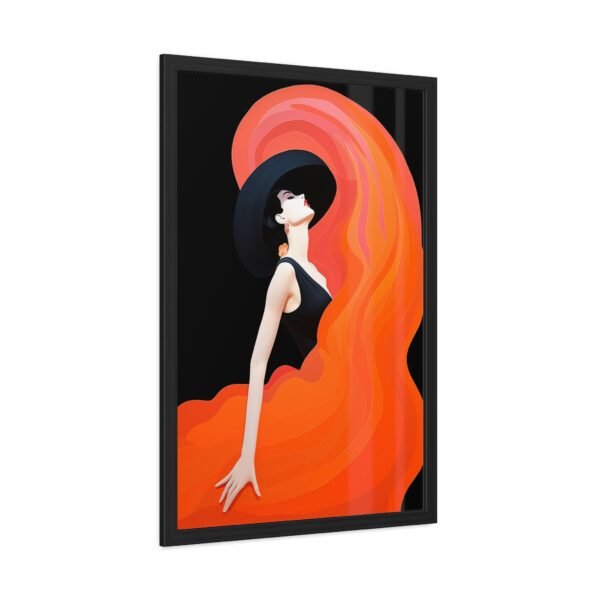 Elegant Fashion Illustration Poster - Modern Woman Wall Art for Home, Office Decor - Image 3