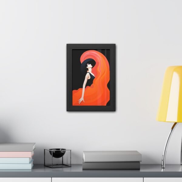 Elegant Fashion Illustration Poster - Modern Woman Wall Art for Home, Office Decor - Image 6