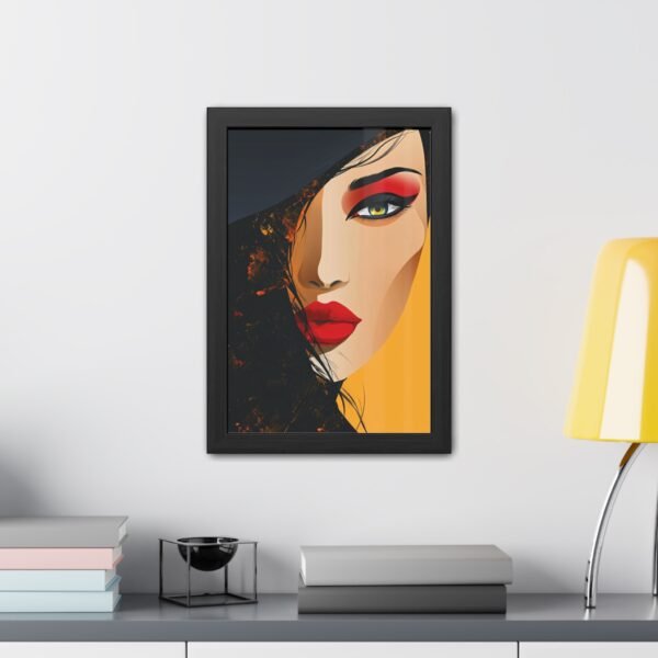 Bold Abstract Portrait Poster, Modern Feminine Art for Bedroom, Living Room, or Office Decor - Image 8