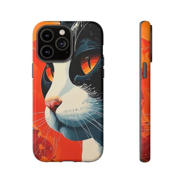 Cat Art Phone Case for iPhone and Samsung Galaxy - Cell Phone Case - Image 74