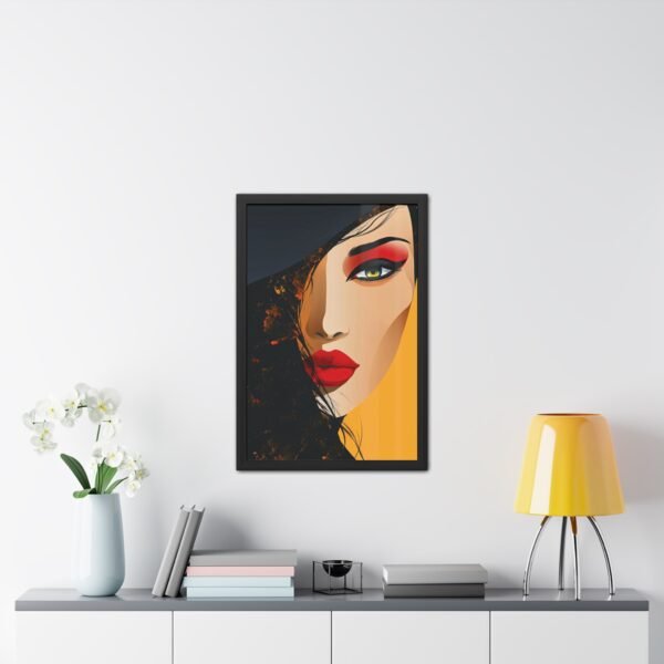 Bold Abstract Portrait Poster, Modern Feminine Art for Bedroom, Living Room, or Office Decor - Image 12