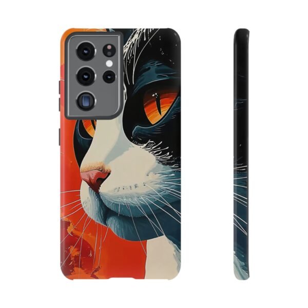 Cat Art Phone Case for iPhone and Samsung Galaxy - Cell Phone Case - Image 55