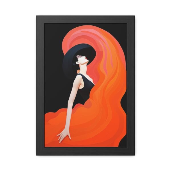 Elegant Fashion Illustration Poster - Modern Woman Wall Art for Home, Office Decor - Image 7