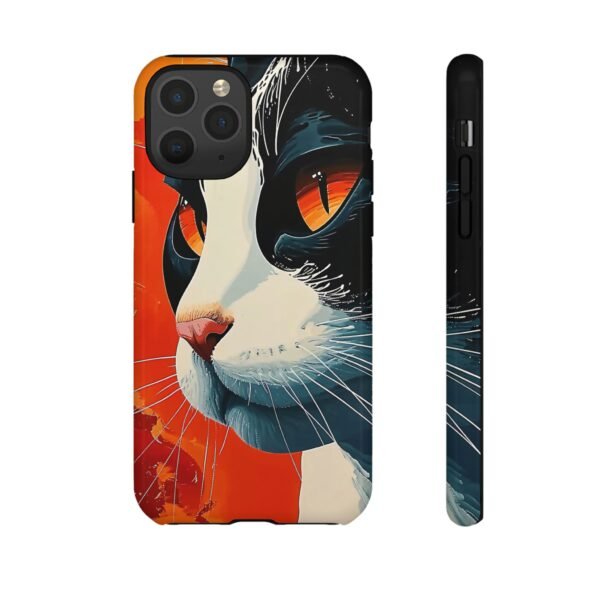 Cat Art Phone Case for iPhone and Samsung Galaxy - Cell Phone Case - Image 25