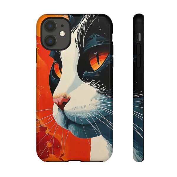 Cat Art Phone Case for iPhone and Samsung Galaxy - Cell Phone Case - Image 23