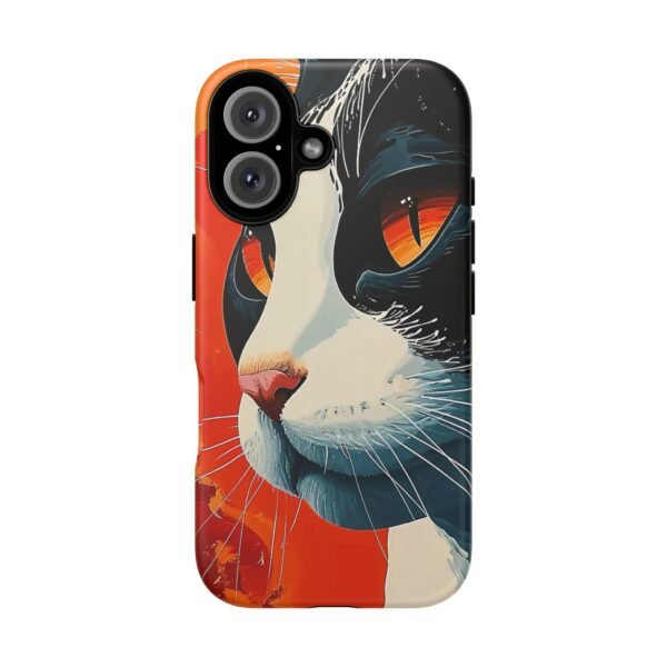 Cat Art Phone Case for iPhone and Samsung Galaxy - Cell Phone Case - Image 96