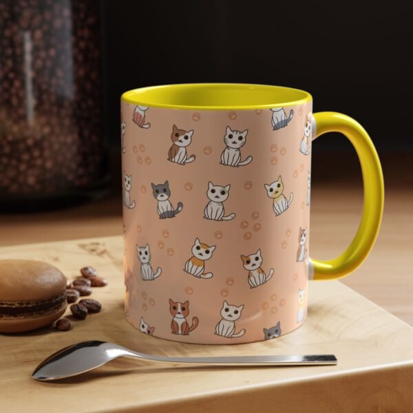 Cat Design Coffee Mug, Cute Kitty Mug - Animal Lover Gift - Image 9