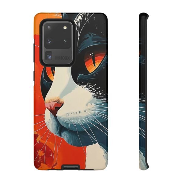 Cat Art Phone Case for iPhone and Samsung Galaxy - Cell Phone Case - Image 31