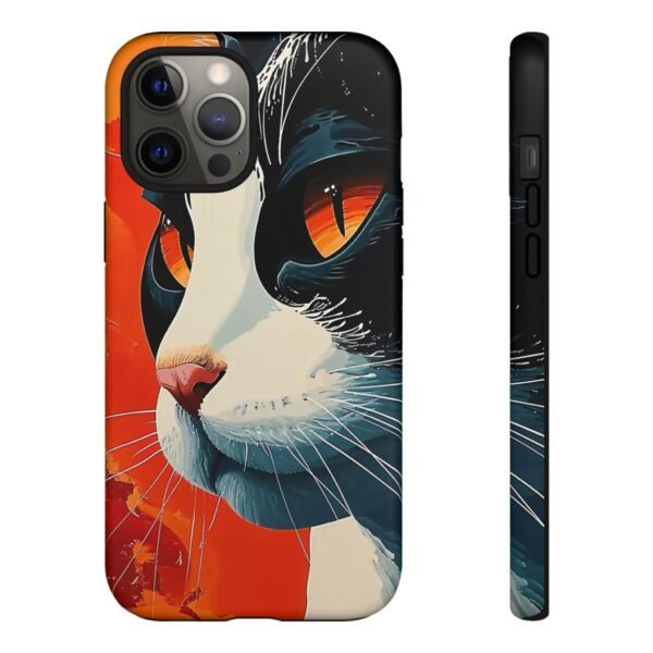 Cat Art Phone Case for iPhone and Samsung Galaxy - Cell Phone Case - Image 42