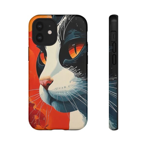 Cat Art Phone Case for iPhone and Samsung Galaxy - Cell Phone Case - Image 35