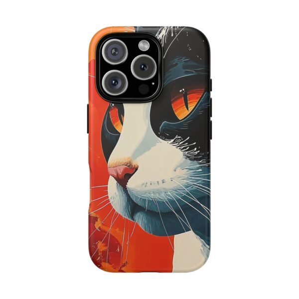 Cat Art Phone Case for iPhone and Samsung Galaxy - Cell Phone Case - Image 100