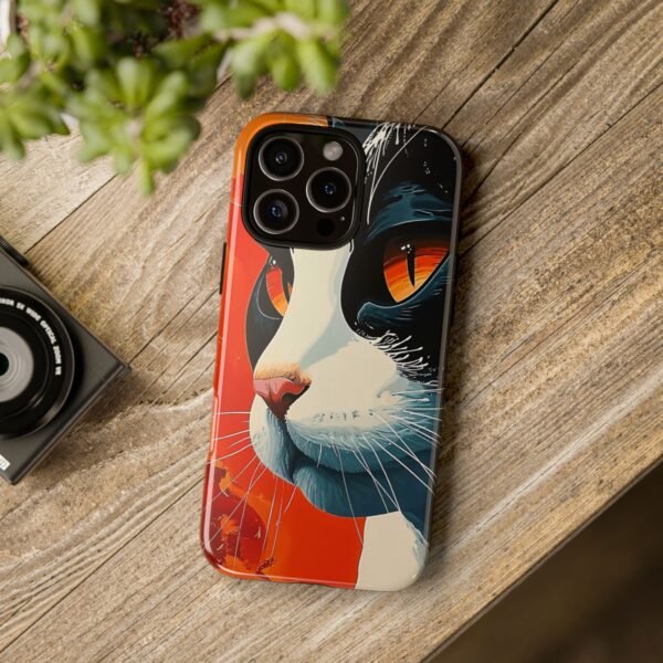 Cat Art Phone Case for iPhone and Samsung Galaxy - Cell Phone Case