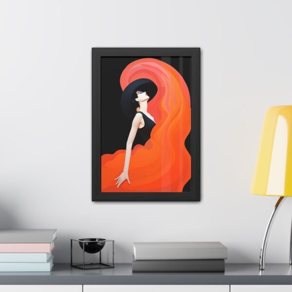 Elegant Fashion Illustration Poster - Modern Woman Wall Art for Home, Office Decor - Image 8