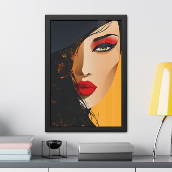 Bold Abstract Portrait Poster, Modern Feminine Art for Bedroom, Living Room, or Office Decor - Image 10