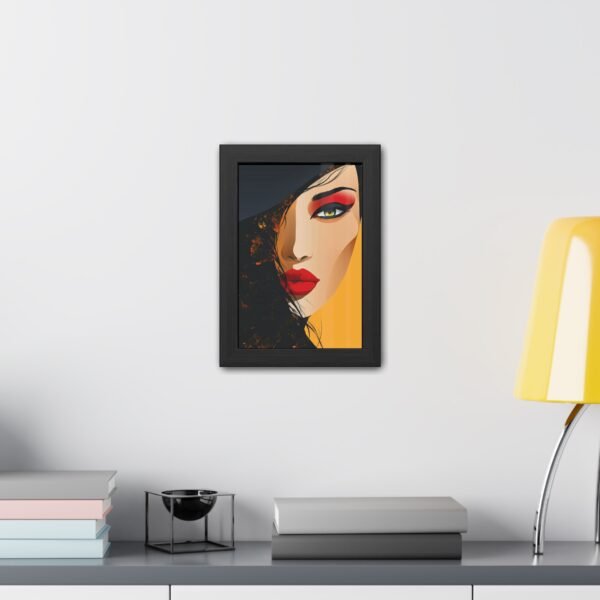 Bold Abstract Portrait Poster, Modern Feminine Art for Bedroom, Living Room, or Office Decor - Image 6