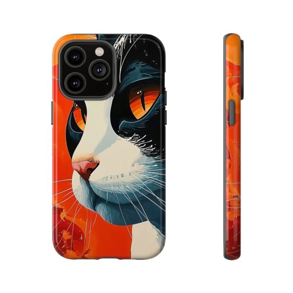 Cat Art Phone Case for iPhone and Samsung Galaxy - Cell Phone Case - Image 73