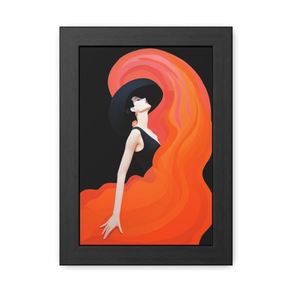 Elegant Fashion Illustration Poster - Modern Woman Wall Art for Home, Office Decor - Image 5