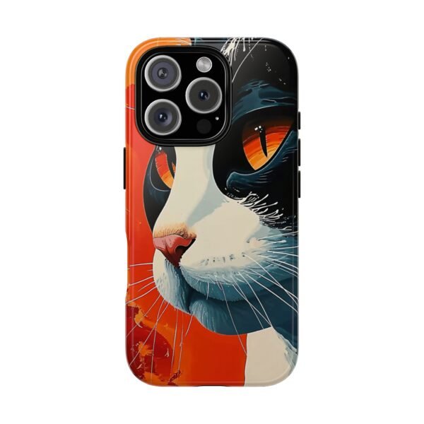 Cat Art Phone Case for iPhone and Samsung Galaxy - Cell Phone Case - Image 99