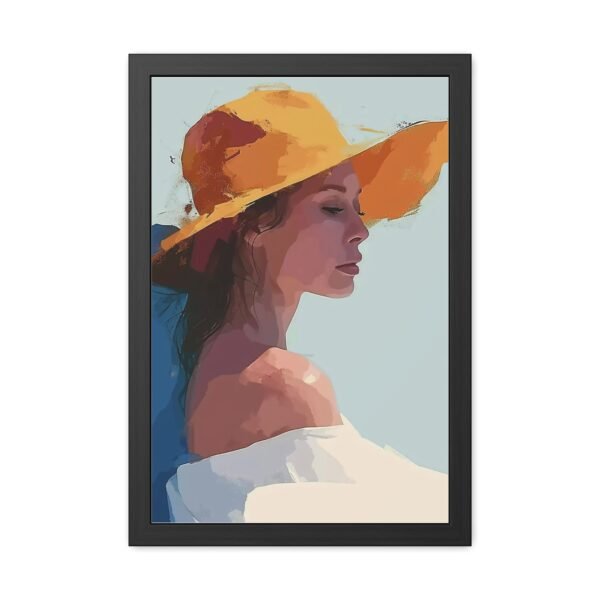 Woman Art Framed Posters - Female Portrait Wall Decor, Gift for Her - Image 2