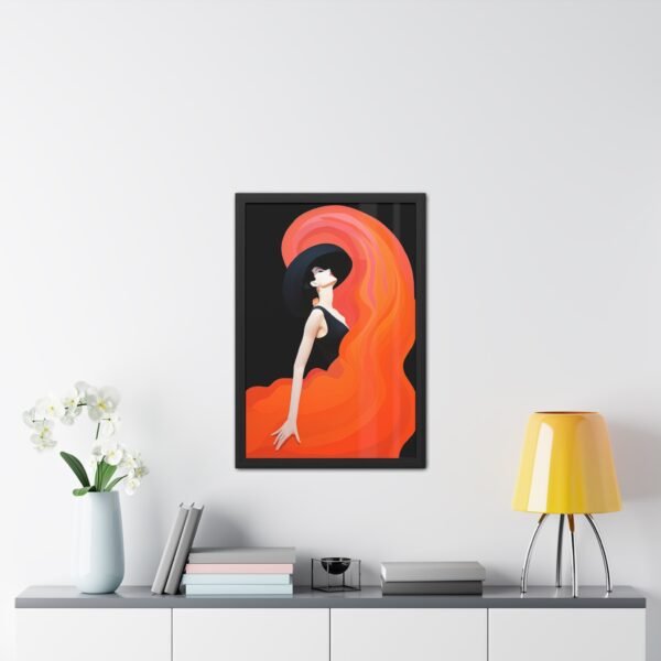 Elegant Fashion Illustration Poster - Modern Woman Wall Art for Home, Office Decor - Image 12