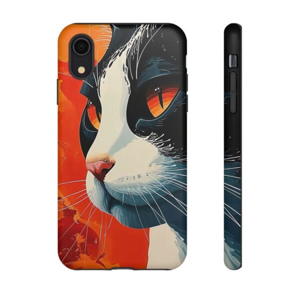 Cat Art Phone Case for iPhone and Samsung Galaxy - Cell Phone Case - Image 12