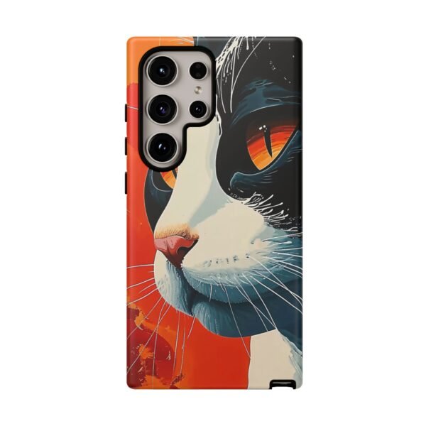 Cat Art Phone Case for iPhone and Samsung Galaxy - Cell Phone Case - Image 94