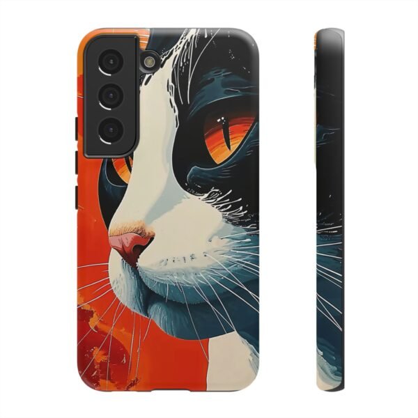 Cat Art Phone Case for iPhone and Samsung Galaxy - Cell Phone Case - Image 62